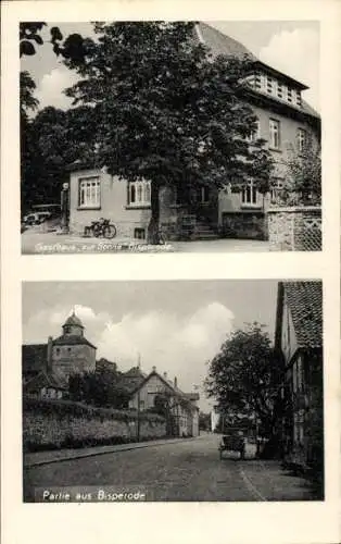 Ak Bisperode Coppenbrügge Niedersachsen, Gasthaus zur Sonne, Partie aus Bisperode