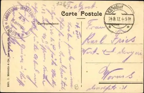 Ak Virton Wallonien Luxemburg, Panorama