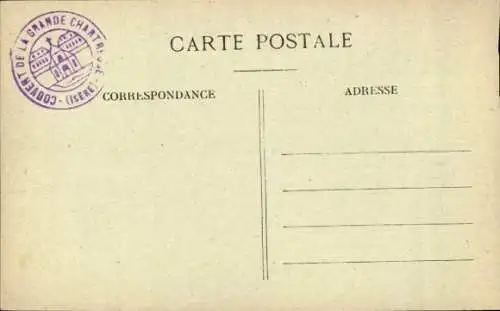 Ak Saint-Pierre-de-Chartreuse Isère, Couvent de la Grande Chartreuse, Gebäude, Berge