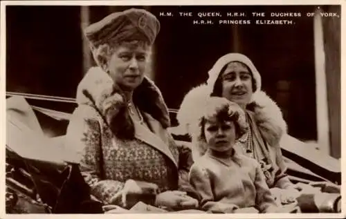 PC Queen, Duches of York, Princess Elizabeth