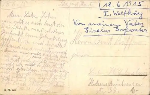 Ak Wir wollen und wir müssen siegen, Kinder in Uniformen 