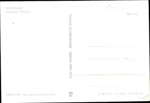 Ak Potsdam in Brandenburg, Blick auf Interhotel Potsdam