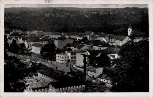 Ak Moravský Krumlov Mährisch Kromau Südmähren, Gesamtansicht