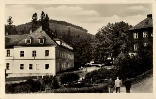 Ak Karlova Studánka Bad Karlsbrunn Mährisch Schlesien, Teilansicht