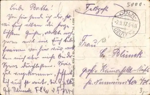 Ak Köln Deutz am Rhein, Hauptbahnhof