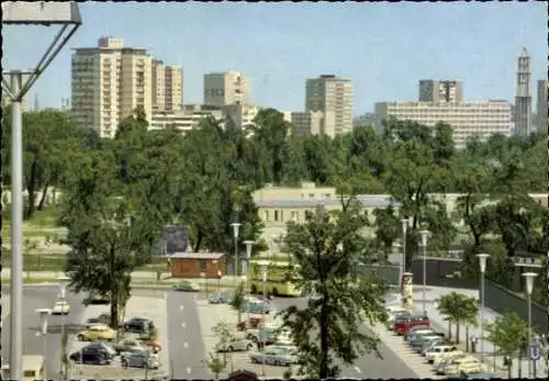 Ak Berlin Tiergarten Hansaviertel, Hochhäuser