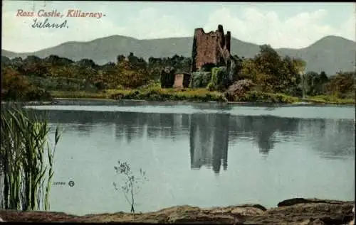 Ak Killarney Irland, Ross Castle