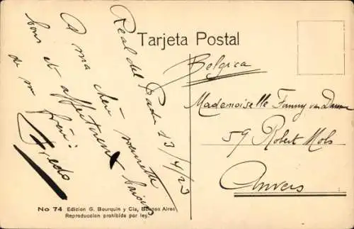 Ak Buenos Aires Argentinien, El Congreso