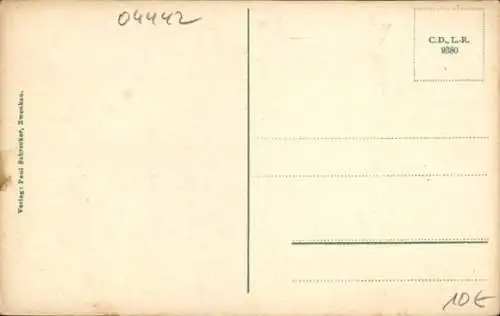 Ak Zwenkau in Sachsen, Am Mühlberge