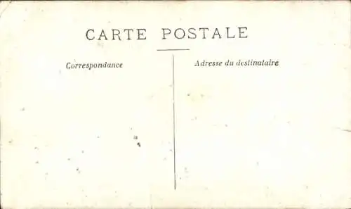 Ak Pompiers, L'Echelle a crochet, Feuerwehr