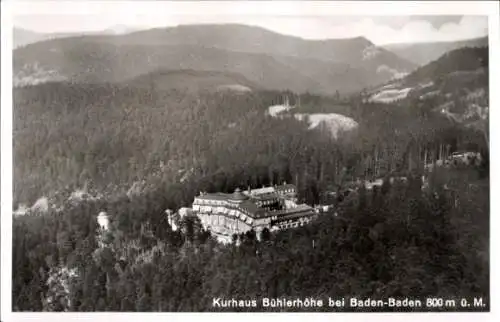 Ak Bühlerhöhe Bühl in Baden, Fliegeraufnahme