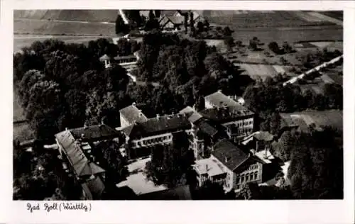 Ak Bad Boll in Württemberg, Fliegeraufnahme