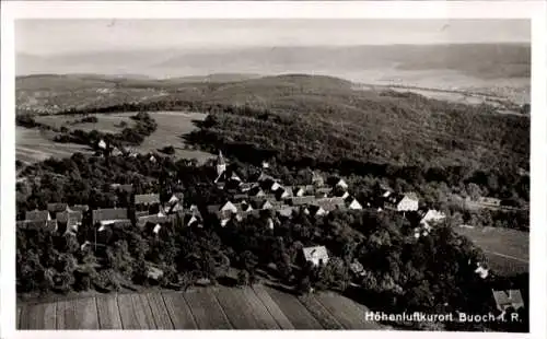 Ak Buoch Remshalden, Fliegeraufnahme