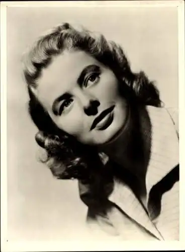 Foto Schauspielerin Ingrid Bergman, Portrait