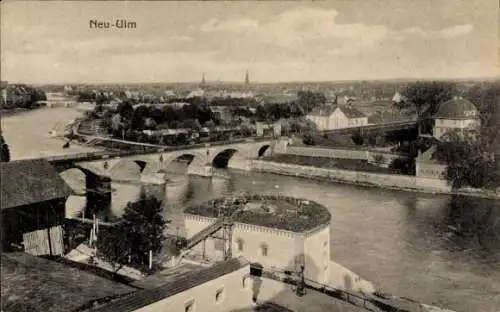 Ak Neu Ulm in Schwaben, Stadtbild