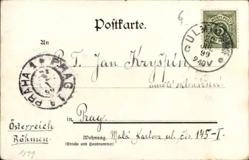 Ak Ulm an der Donau, Münster, Stadt