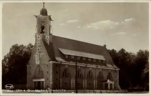 Ak Ulm an der Donau, Martin Luther Kirche