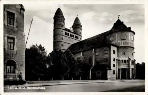 Ak Ulm an der Donau, Garnisonkirche