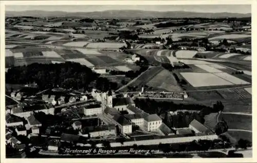 Ak Fürstenzell in Niederbayern, Fliegeraufnahme