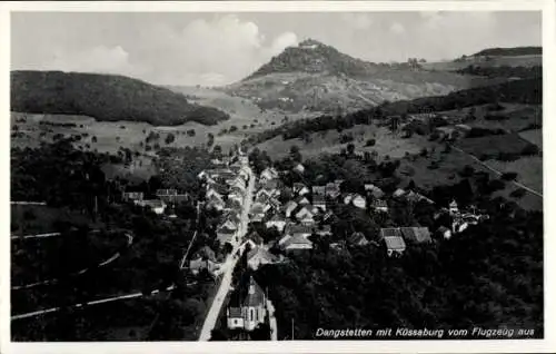 Ak Dangstetten Küssaberg im Klettgau, Fliegeraufnahme