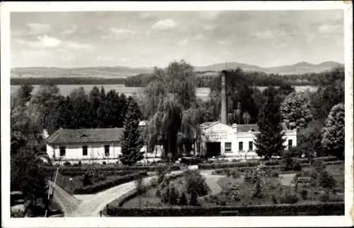 Ak Ostrožská Nová Ves Nová Ves u Ostrohu Neudorf Region Zlin, Fabrik