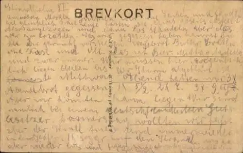 Ak Rødbyhavn Dänemark, Beddingen