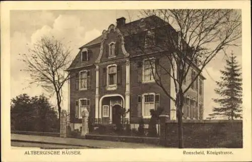 Ak Remscheid im Bergischen Land, Königstraße