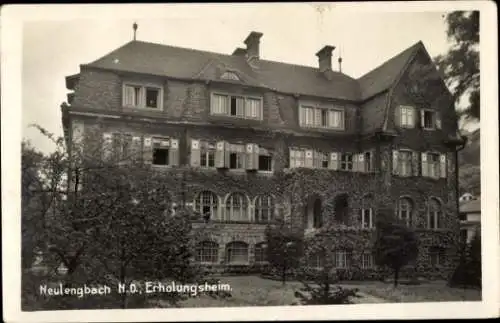 Foto Ak Neulengbach in Niederösterreich, Erholungsheim