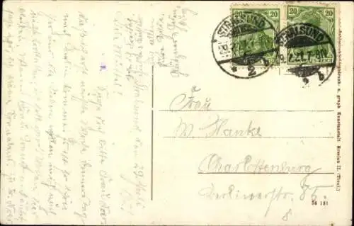 Ak Stralsund in Vorpommern, Kniepertor