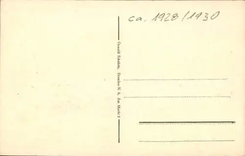 Ak Storcha Göda Oberlausitz, Kirche, Pfarrhaus, Schule, Jugendheim, Gasthof, Bäckerei, Geschäft