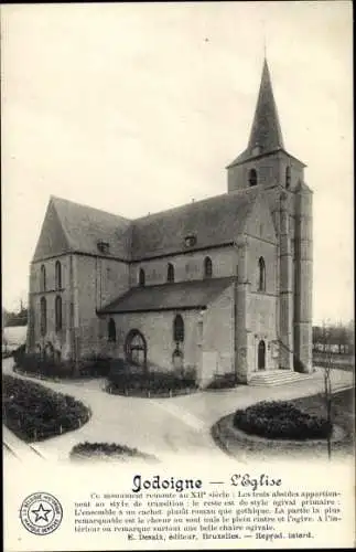 Ak Jodoigne Wallonisch Brabant, l'Eglise, Kirche