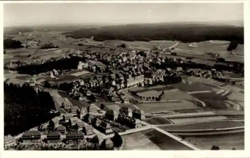 Ak Sankt Georgen im Schwarzwald, Fliegeraufnahme