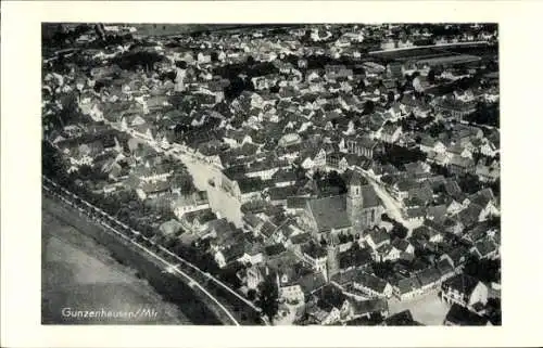 Ak Gunzenhausen in Mittelfranken, Fliegeraufnahme