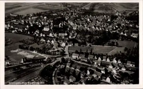 Ak Ditzingen in Württemberg, Fliegeraufnahme