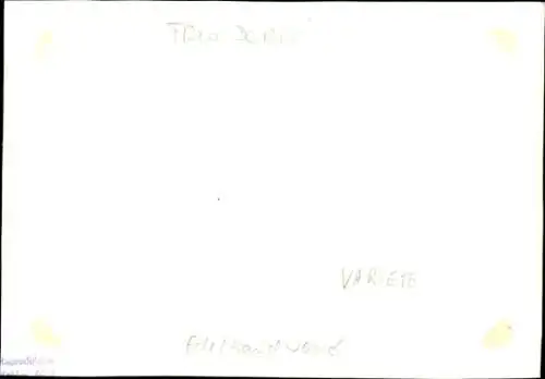 Foto Berlin, Varieté, Trio Dorre