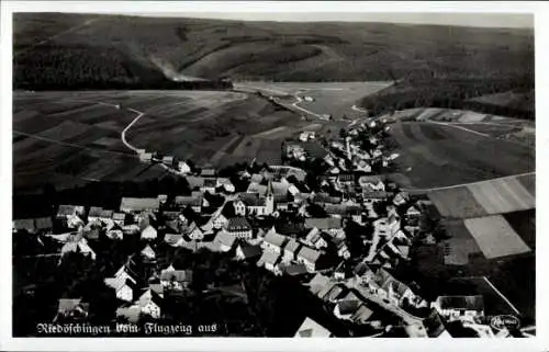 Ak Riedöschingen Blumberg am Schwarzwald, Fliegeraufnahme