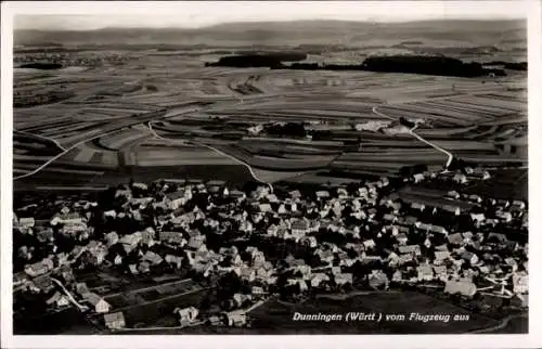 Ak Dunningen in Württemberg, Fliegeraufnahme
