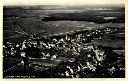 Ak Liptingen in Baden, Fliegeraufnahme