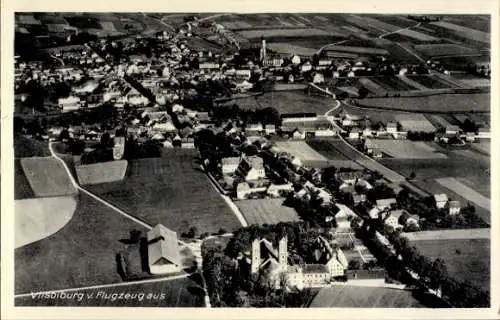 Ak Vilsbiburg in Niederbayern, Fliegeraufnahme