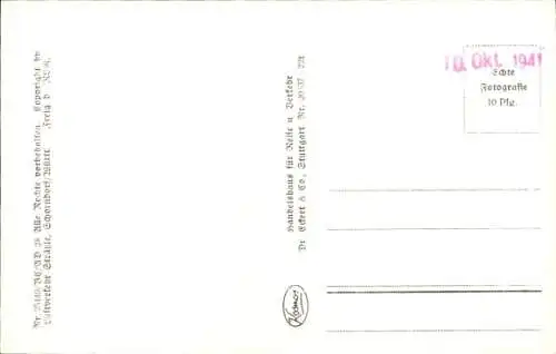 Ak Uhingen an der Fils, Fliegeraufnahme