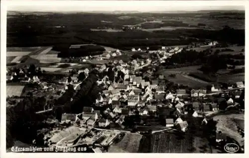 Ak Eckersmühlen Roth in Mittelfranken, Fliegeraufnahme