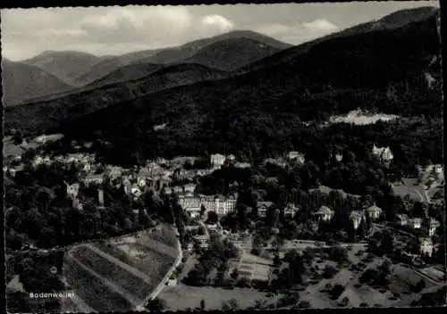 Ak Badenweiler im Schwarzwald, Fliegeraufnahme