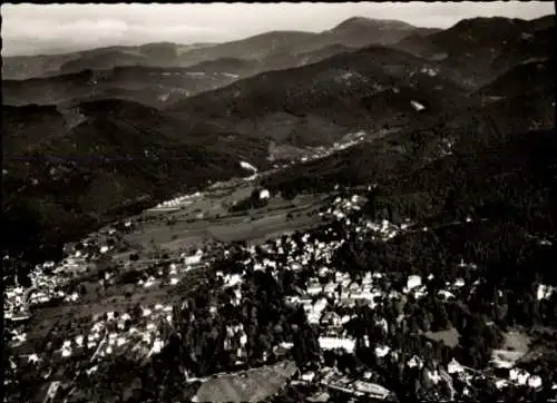 Ak Badenweiler im Schwarzwald, Fliegeraufnahme