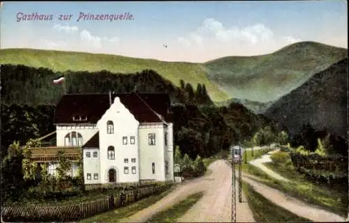 Ak Kirchditmold Kassel in Hessen, Gasthof zur Prinzenquelle