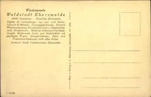 Ak Eberswalde im Kreis Barnim,
