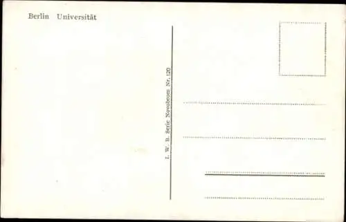 Ak Berlin Mitte, Universität