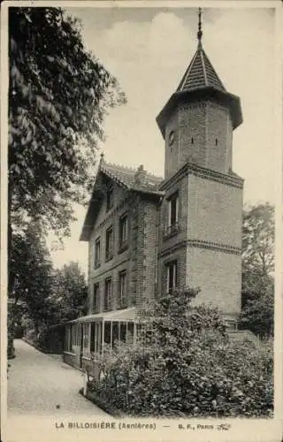Ak Asnières sur Seine Hauts-de-Seine, La Billoisière