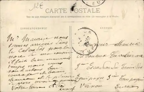 Ak Hotot en Auge Calvados, Le Chateau d'Auvillers