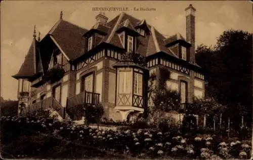 Ak Hennequeville Calvados, La Huchette