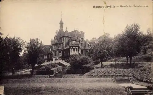 Ak Hennequeville Calvados, Manoir de Clairefontaine